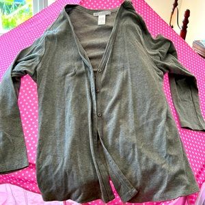Light weight cardigan or shirt layer or wear alone with cami - new but no tags